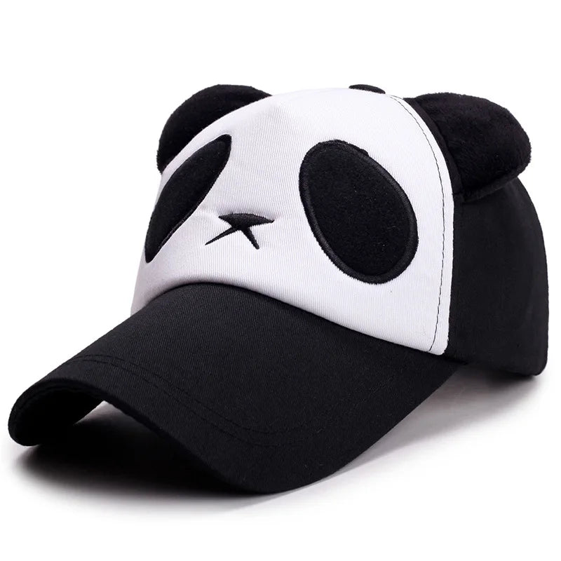 Cute Panda Cotton Hip Hop Snapback Baseball Hat