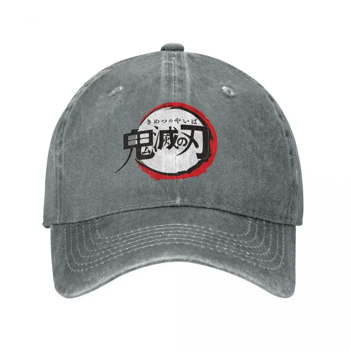 Demon Slayer Distressed Washed Baseball Cap