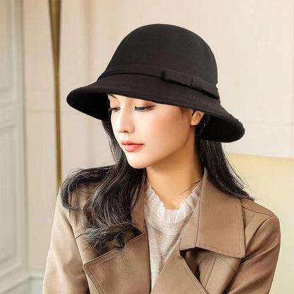 Retro British Wool Fisherman Bucket Hat