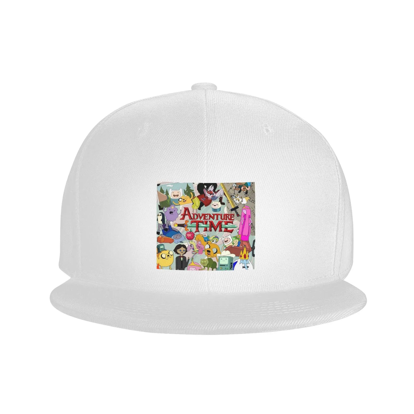 Adventure Time Cartoon Print Casual Snapback Cap
