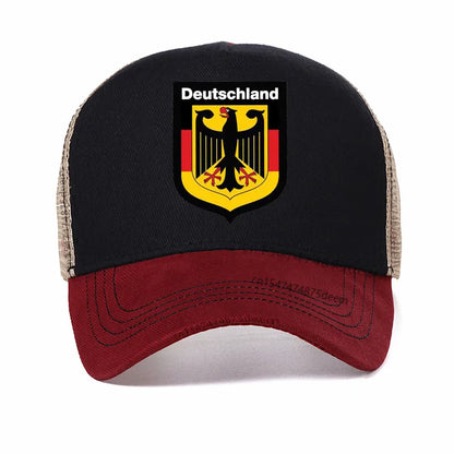 German Eagle Shield Germany Flag Baseball Cap