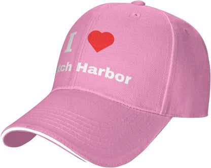 I Love Dutch Harbor Snapback Baseball Cap