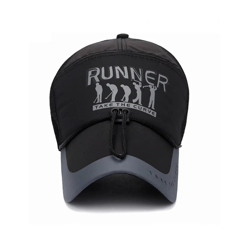 Breathable Long-Brimmed Golf Baseball Cap