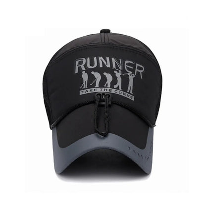 Breathable Long-Brimmed Golf Baseball Cap