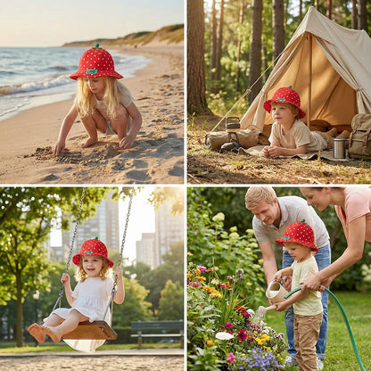 Cute Cartoon Lightweight Sunshade Bucket Hat