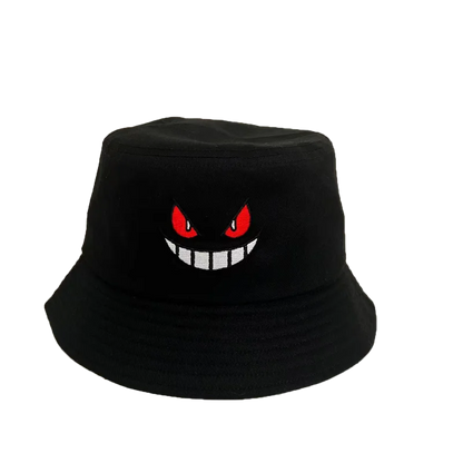 Light Board Big Eyes Embroidered Bucket Hat