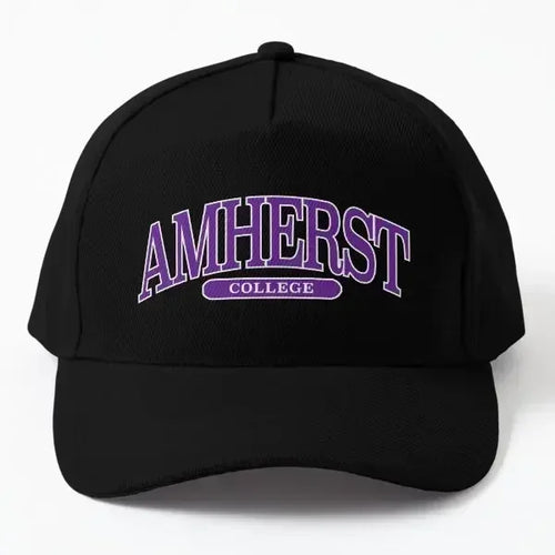 Amherst Serif Curved Letter Baseball Cap