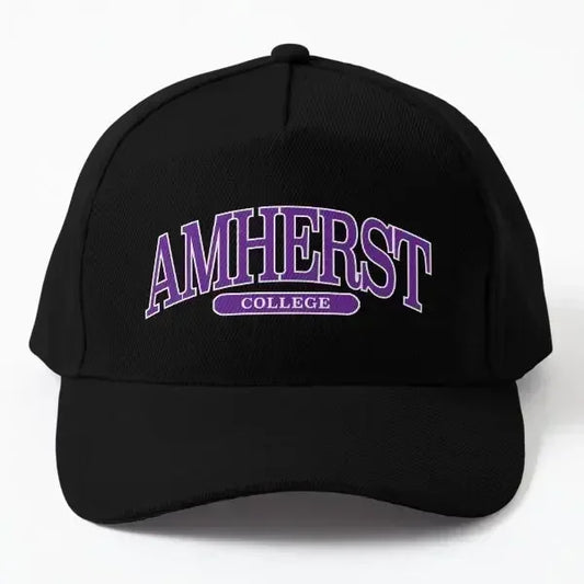 Amherst Serif Curved Letter Baseball Cap