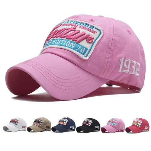 FS Red Pink Streetwear Hip Hop Baseball Cap