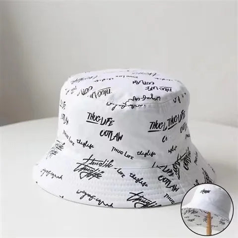 Unisex Reversible Big Head Bucket Hat