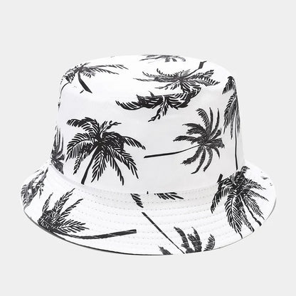 Coco Print Sun Protection Bucket Hat