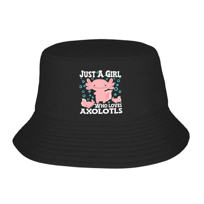 Axolotl Love Unisex Bucket Hat