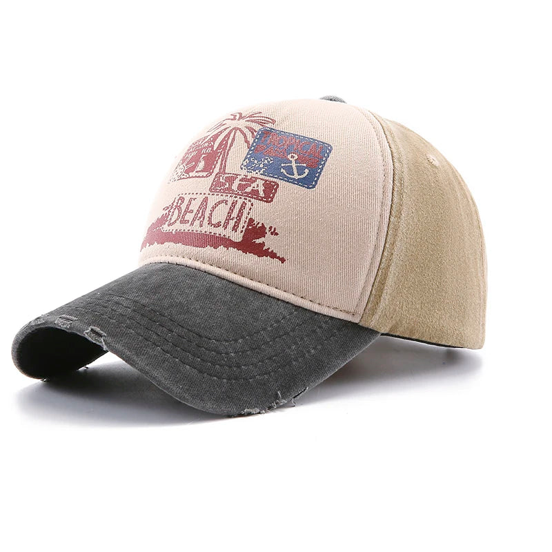 American Washed Cotton Baseball Cap