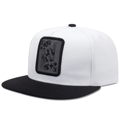 Playing Card Snapback Cap
