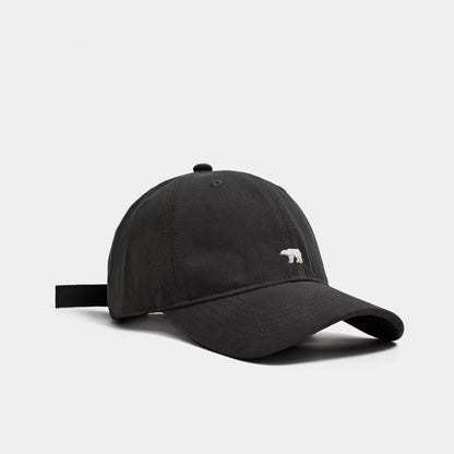 Polar Bear Embroidered Duckbill Summer Baseball Cap