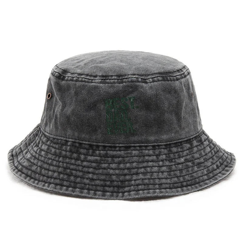 Vintage Washed Cotton Dad Bucket Hat