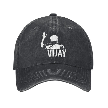 Vijay Thalapathy Movie Print Cotton Baseball Cap