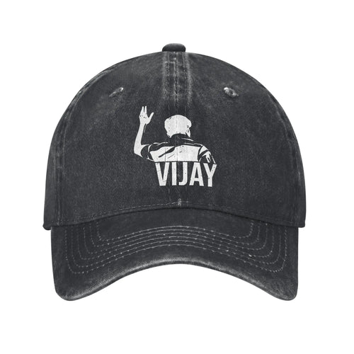Vijay Thalapathy Movie Print Cotton Baseball Cap