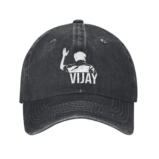 Vijay Thalapathy Movie Print Cotton Baseball Cap