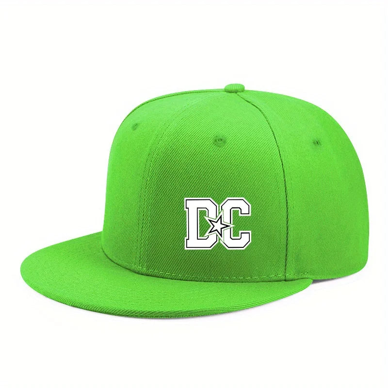 Unisex Letter Print Hip Hop Snapback Cap