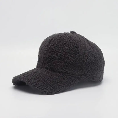 Winter Faux Fur Warm Baseball Cap