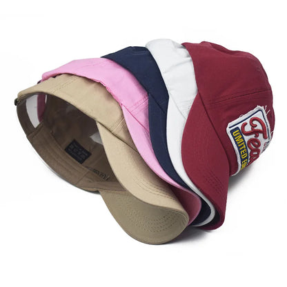 Letter Embroidered Casual Baseball Cap