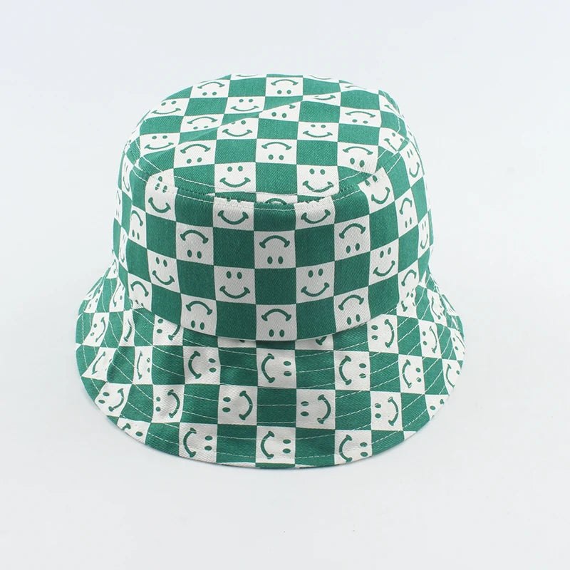 Kids Cotton Cartoon UV Sun Bucket Hat