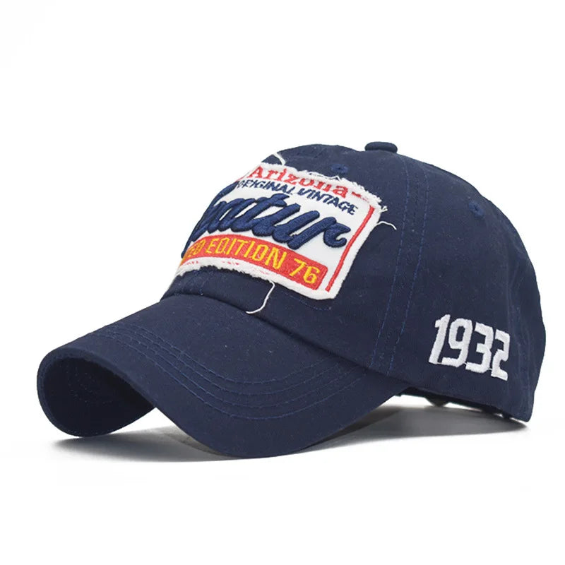 Letter Embroidered Casual Baseball Cap