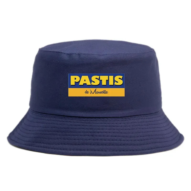 France Pastis Reversible Cotton Bucket Hat