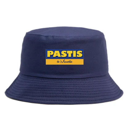 France Pastis Reversible Cotton Bucket Hat