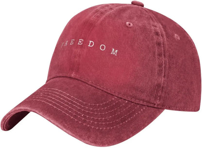 Charlie Kirk Freedom Funny Dad Baseball Cap