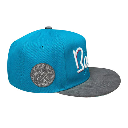Unisex Letter Embroidery Flat Brim Hip Hop Baseball Cap