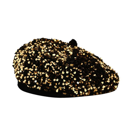 Ladies Sequin Octagonal Festival Style Bucket Hat