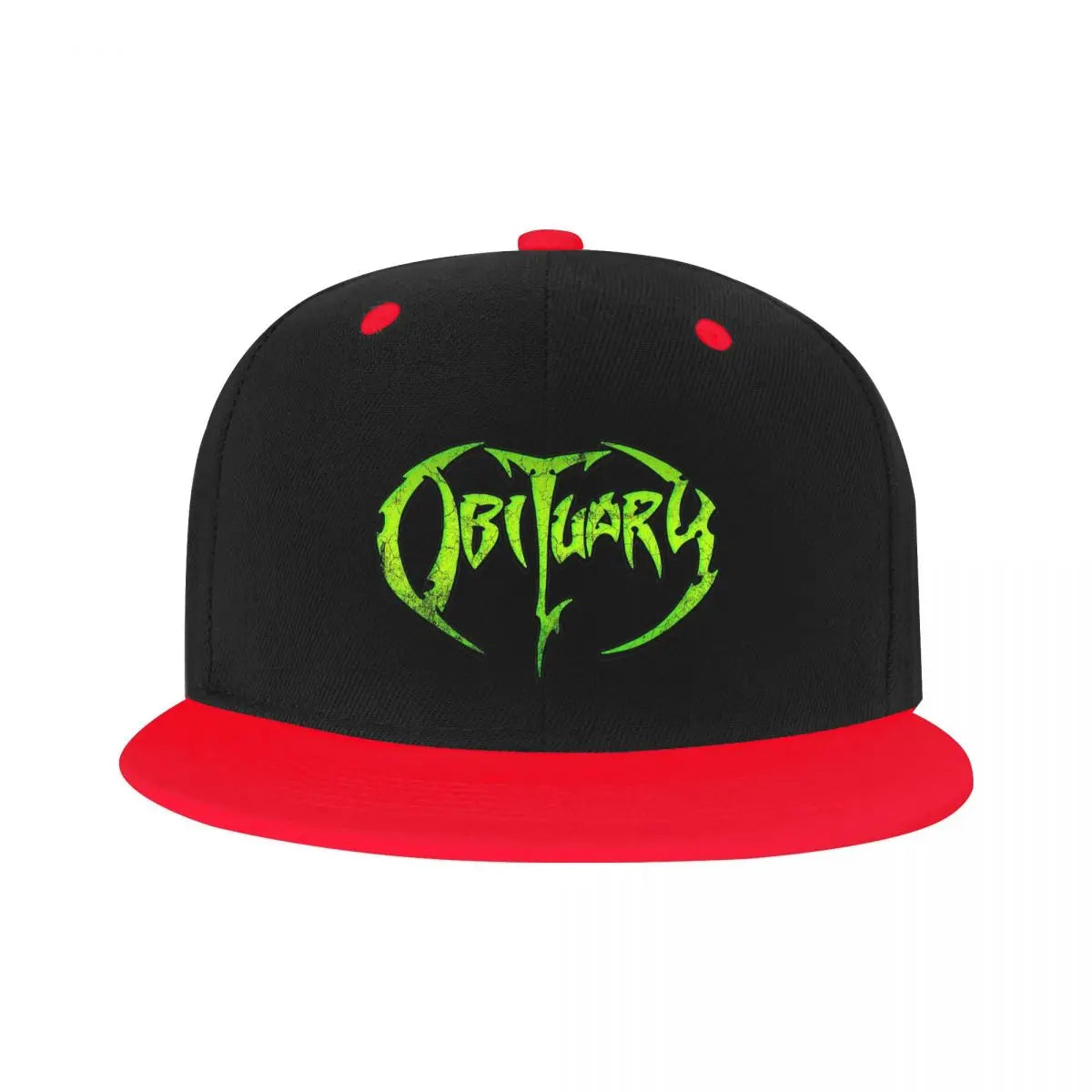 Obituary Band Logo Snapback Hat Unisex