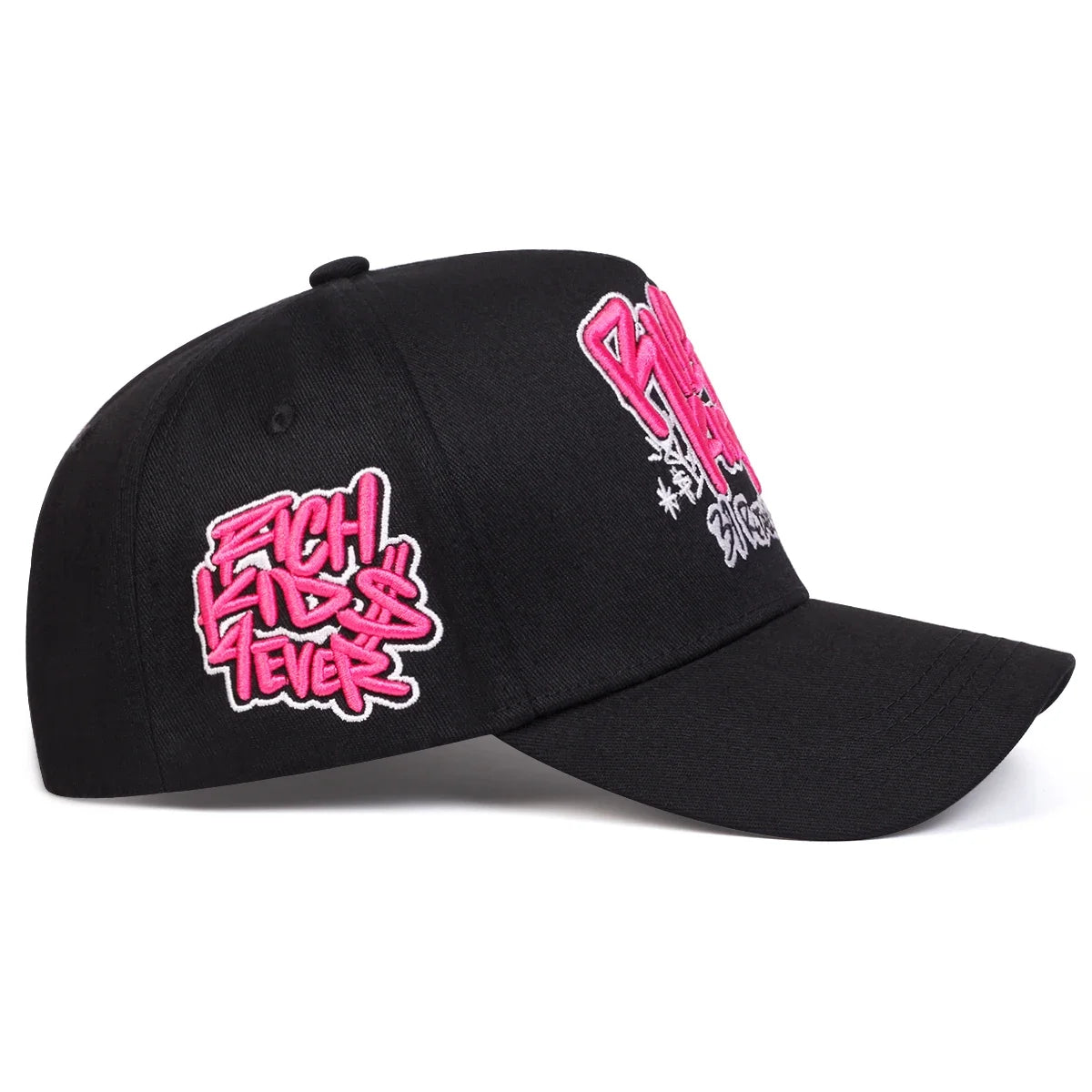 Unisex Rich Kios Letter Embroidered Casual Baseball Cap