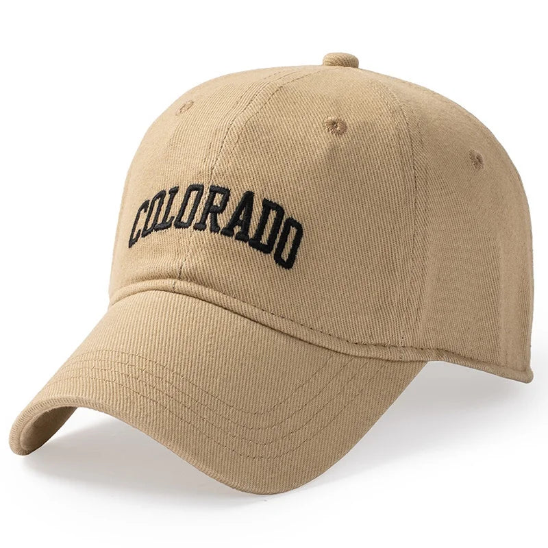 Plus Size Soft Cotton Snapback Cap For Summer Sun Protection