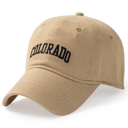Plus Size Soft Cotton Snapback Cap For Summer Sun Protection