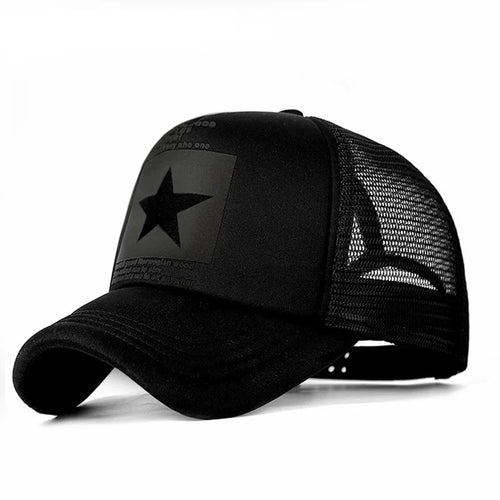 Fashion Brand Breathable Summer Mesh Baseball Cap