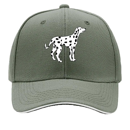 Cartoon Spotted Dog Printed Lightweight Sandwich Baseball Cap