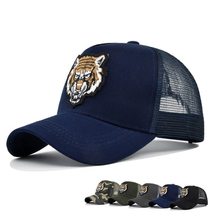 Tiger Pattern Cartoon Snapback Baseball Cap