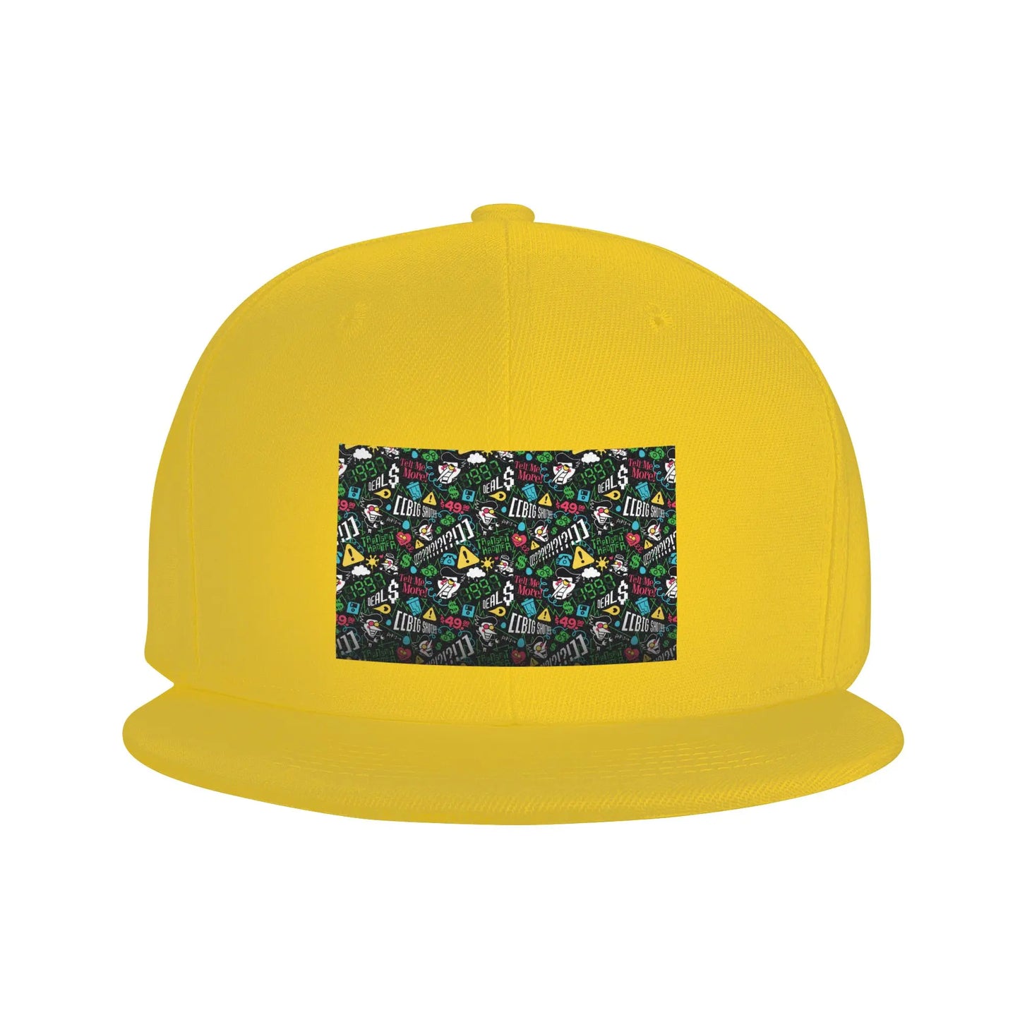 Deltarune Spamton G Character Graphic Snapback Cap