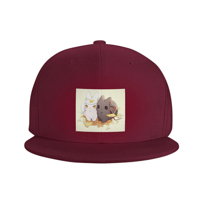 Untamed Wangxian Bunnies Anime Casual Snapback Cap