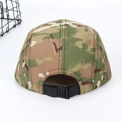Corduroy Camo 5 Panel Snapback Hat