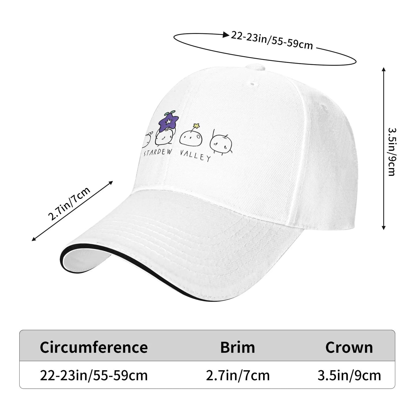 Stardew Valley Trendy Summer Trucker Baseball Cap