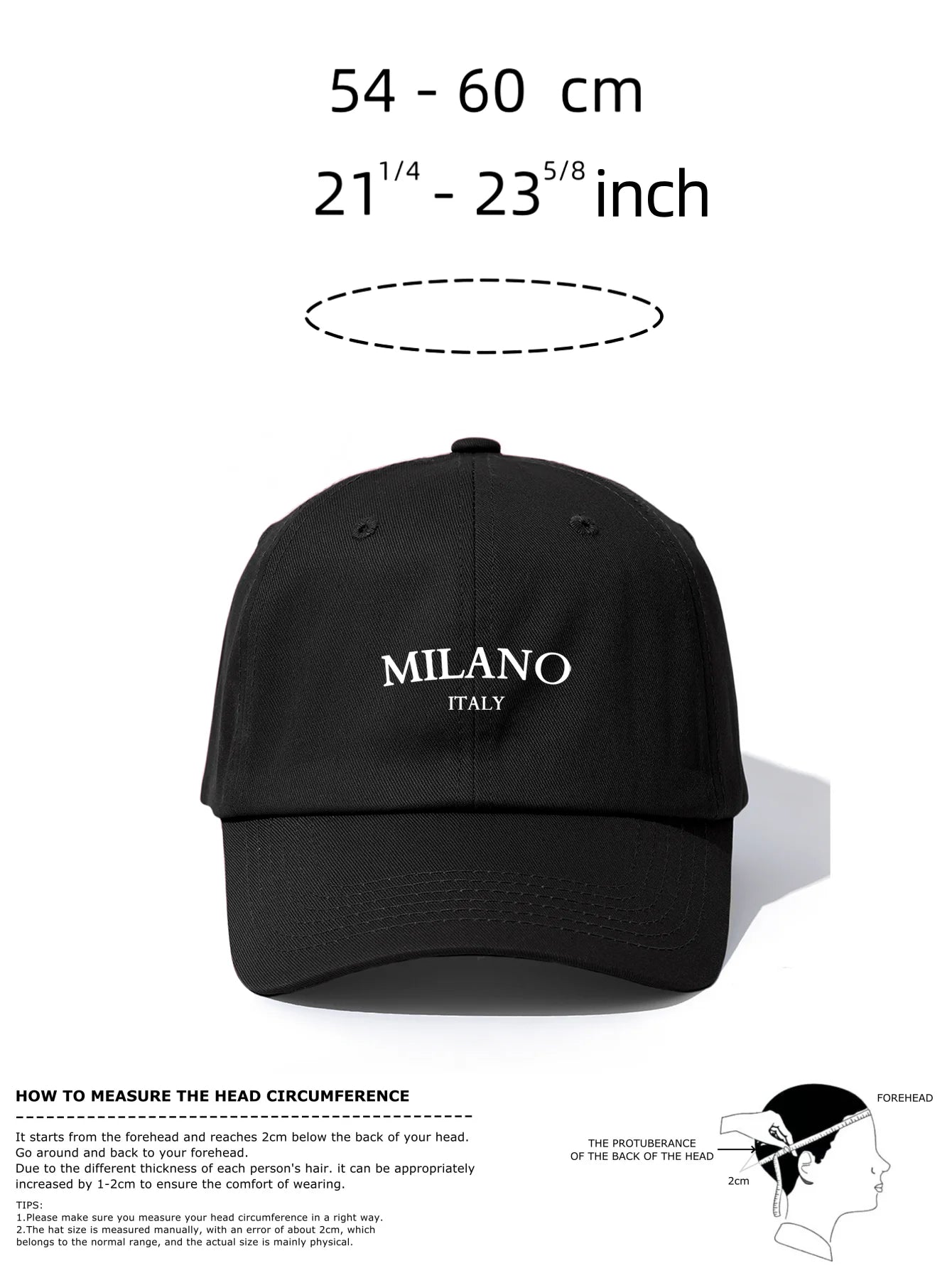 Milano Print Baseball Cap