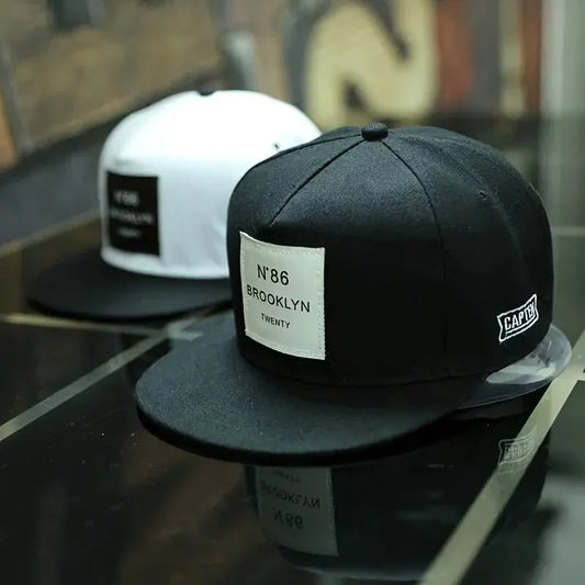 Unisex Brooklyn Print Label Embroidery Hip-hop Hats