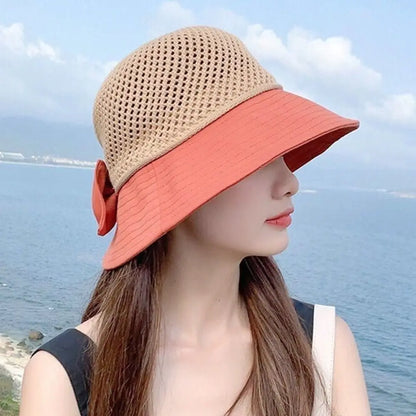 Soft Wide Brim UV Protection Summer Bucket Hat