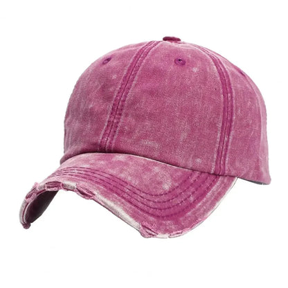 Vintage Washed Tie Dye Baseball Cap