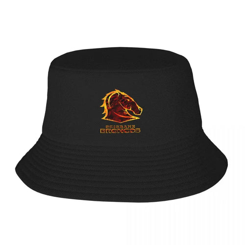 Broncos On Fire Hip Hop Outdoor Bucket Hat Unisex