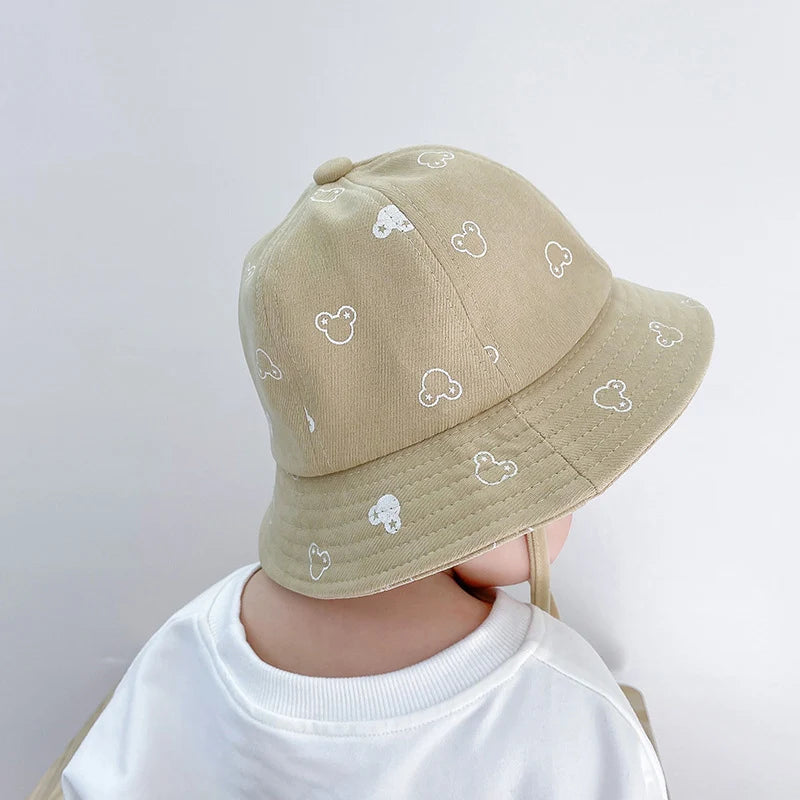 Cute Cartoon UV Protection Baby Bucket Hat